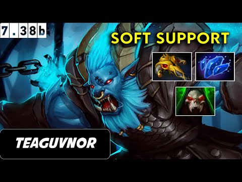 TeaGuvnor Spirit Breaker Soft Support - Dota 2 Patch 7.38b Pro Pub Gameplay