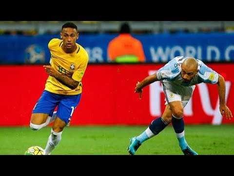 2018 FIFA World Cup Qualifiers | Brazil vs Argentina | Messi vs Neymar