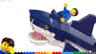 🔄 LEGO Creator 3 in 1 Deep Sea Creatures: Shark, squid, angler fish review! 31088 re upload 20190502