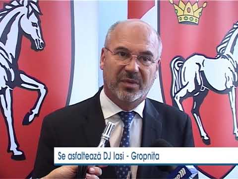 Se asfalteaza DJ Iasi - Gropnita