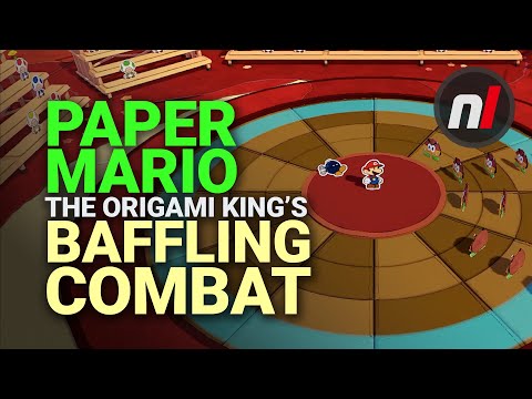 Paper Mario: The Origami King's Baffling Combat System