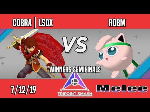 Tripoint Smash 68 - Winners Semifinals - COBRA | LSDX(Roy) Vs. RobM(Jigglypuff)