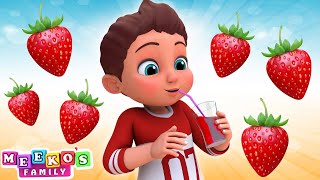 [4K] Fun Baby Songs - I Love Fruits Song | Meeko's Family