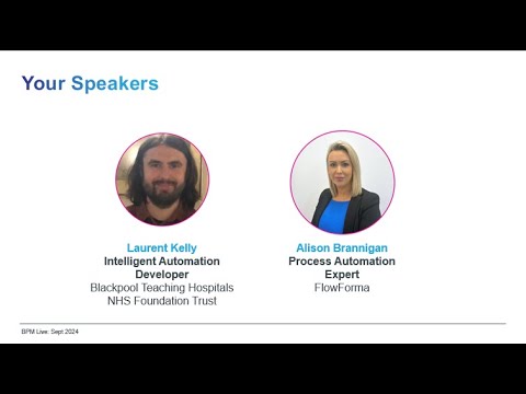 Blackpool Teaching Hospitals NHS - Process Automation Journey