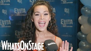 Open Air Theatre's Evita cast and guests celebrate opening night video