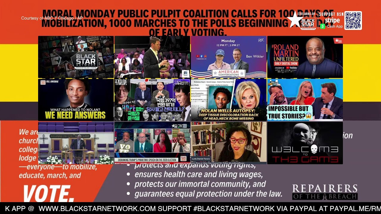 Moral Monday Calls for 100 Days of Mobilization & 1000 Marches to the Polls