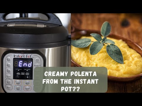 Instant Pot Creamy Polenta- A How-To Guide
