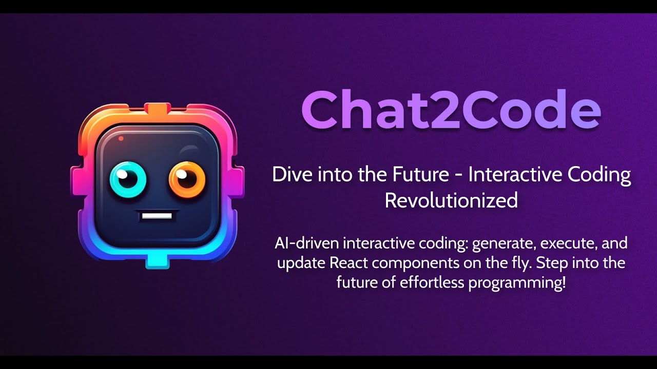 Chat2Code demo video