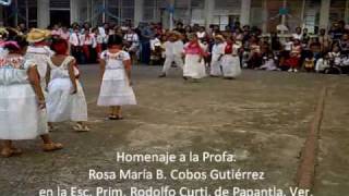 preview picture of video 'HOMENAJE A LA PROFA. ROSA MARIA COBOS GUTIERREZ'