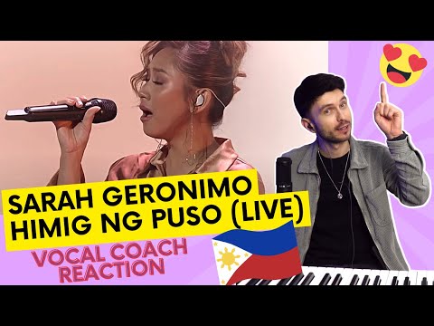 YAZIK reacst to Sarah Geronimo - Himig Ng Puso | LIVE | ASAP