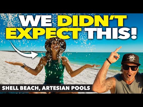 SHELL BEACH | WOORAMEL RIVER RETREAT | CARNARVON | HOW TO CLEAN CARAVAN SOLAR PANELS