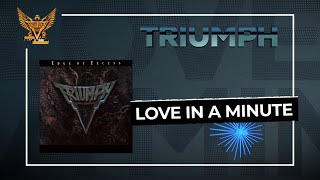 Music video thumbnail preview for Triumph - Love In A Minute (Official Audio) by Triumph