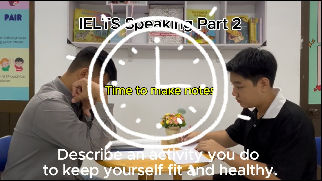 IELTS speaking- Sample answer | Asking about Health