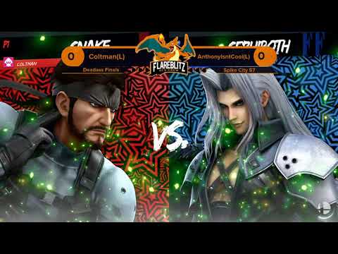 Spike City #57 Grand Finals AnthonyIsntCool(Sephiroth, Cloud)(L) vs Coltman(Snake)