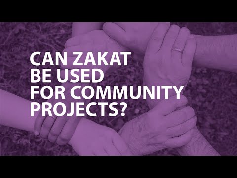 Can Zakah be used for community projects?
