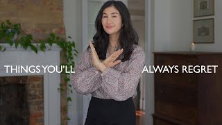 6 Things You Will ALWAYS Regret Buying