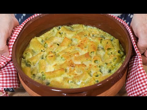 Pasta al forno con crema di zucchine – ricetta di pasta al forno facile e veloce!