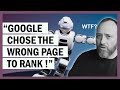 Google Ranking Wrong Page For Your Keywords