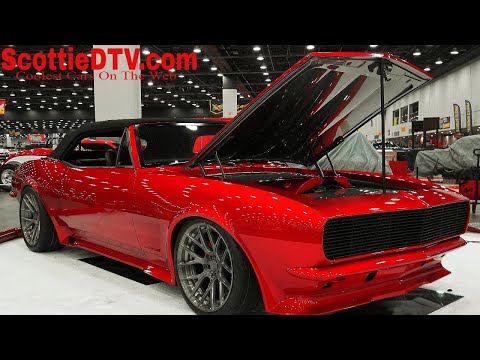 1967 Chevrolet Camaro Convertible Street Machine "Redline" 2018 Detroit Autorama