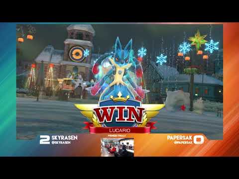 SkyRasen (Lucario) vs PaperSak (Aegislash) - WFs - Pokken at Alpha - 11/13/18
