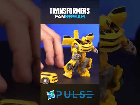 The Transformers: Dark of the Moon Bumblebee Figure #hasbropulse #transformers #youtubeshorts