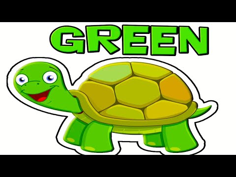 Learn the Colors for Kids-GREEN-Educational Videos for Toddlers
