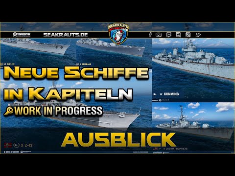 Z-42 & weitere neue Schiffe in Kapiteln - World of Warships [Deutsch]