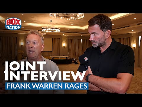 Frank Warren GOES BALLISTIC During Heated Interview With Eddie Hearn