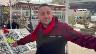 Zonguldakta Balık Tezgahlarında Ramazan Mesaisi