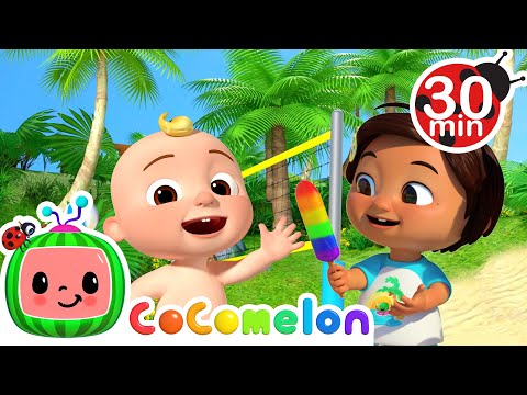 Play Outside at the Beach Song 30 MIN LOOP | More Nursery Rhymes & Kids Songs - CoComelon