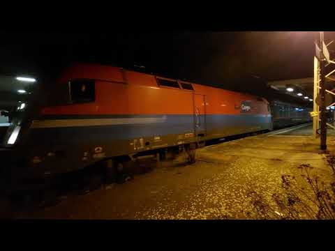1116 045 6 Rail Cargo Hungaria mit Nightjet 491 + 40491 Wien + Insbruck in Göttingen