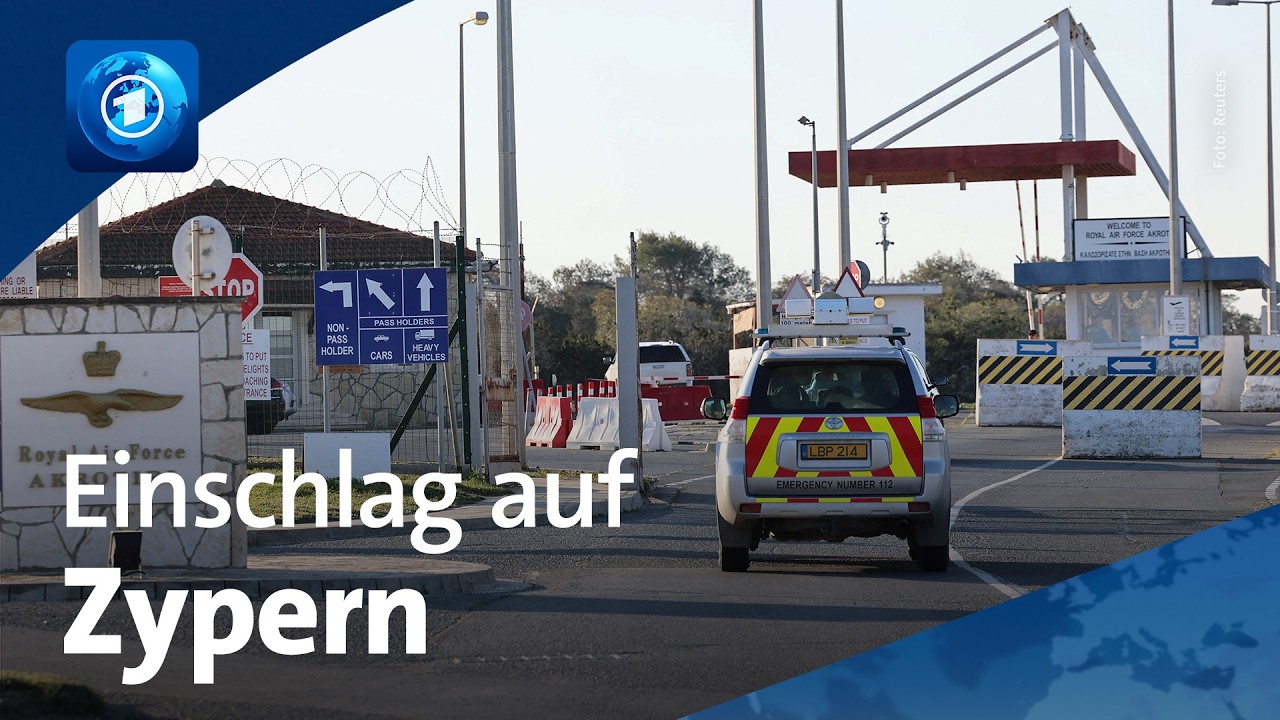 Einschlag iranischer Drohne auf Zypern: EU zu den Angriffen gegen Iran