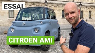 Essai Citroën AMI : la voiture électrique pas chère et sans permis