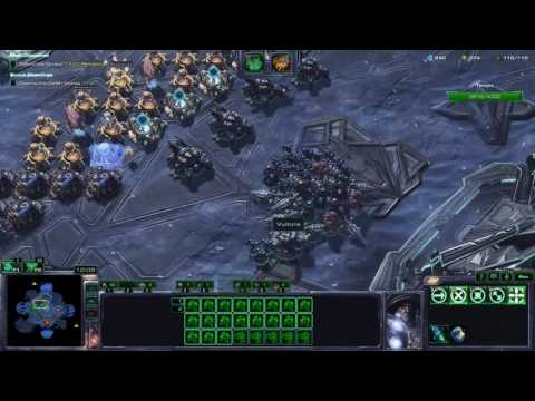 StarCraft II: beautiful Karax defense