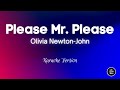 Olivia Newton John Please Mr Please Karaoke