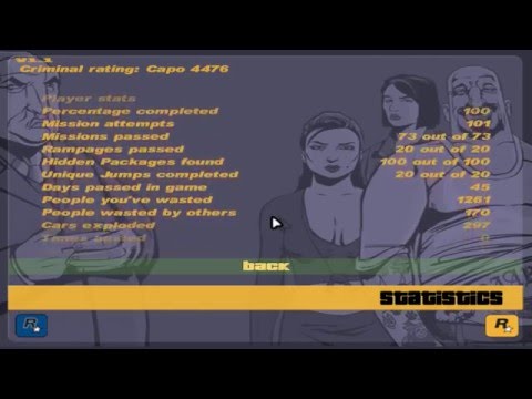 GTA 3 - A Ride in the Park speedrun (0:47)