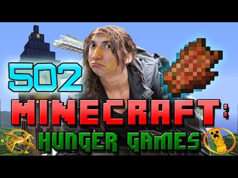 Minecraft: Hunger Games w/Mitch! Game 502 - WET NOODLE STRENGTH SCARE!