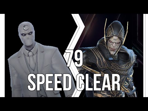 WBU Moon Knight (Mister Knight) vs Corvus 79 Speed Clear / Marvel Future Fight