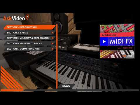 MIDI FX Course For Live By Ask Video
