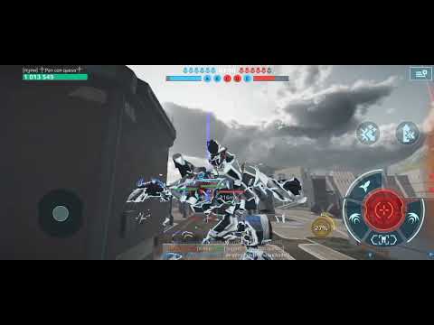 seraph con sinister glacier muy bueno [war robots]