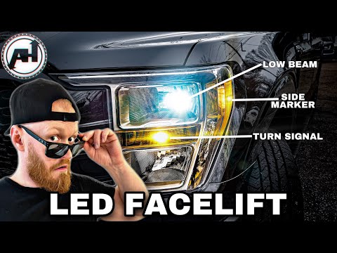 2021 F150 LED HEADLIGHTS | How to install LED headlights on Ford F150