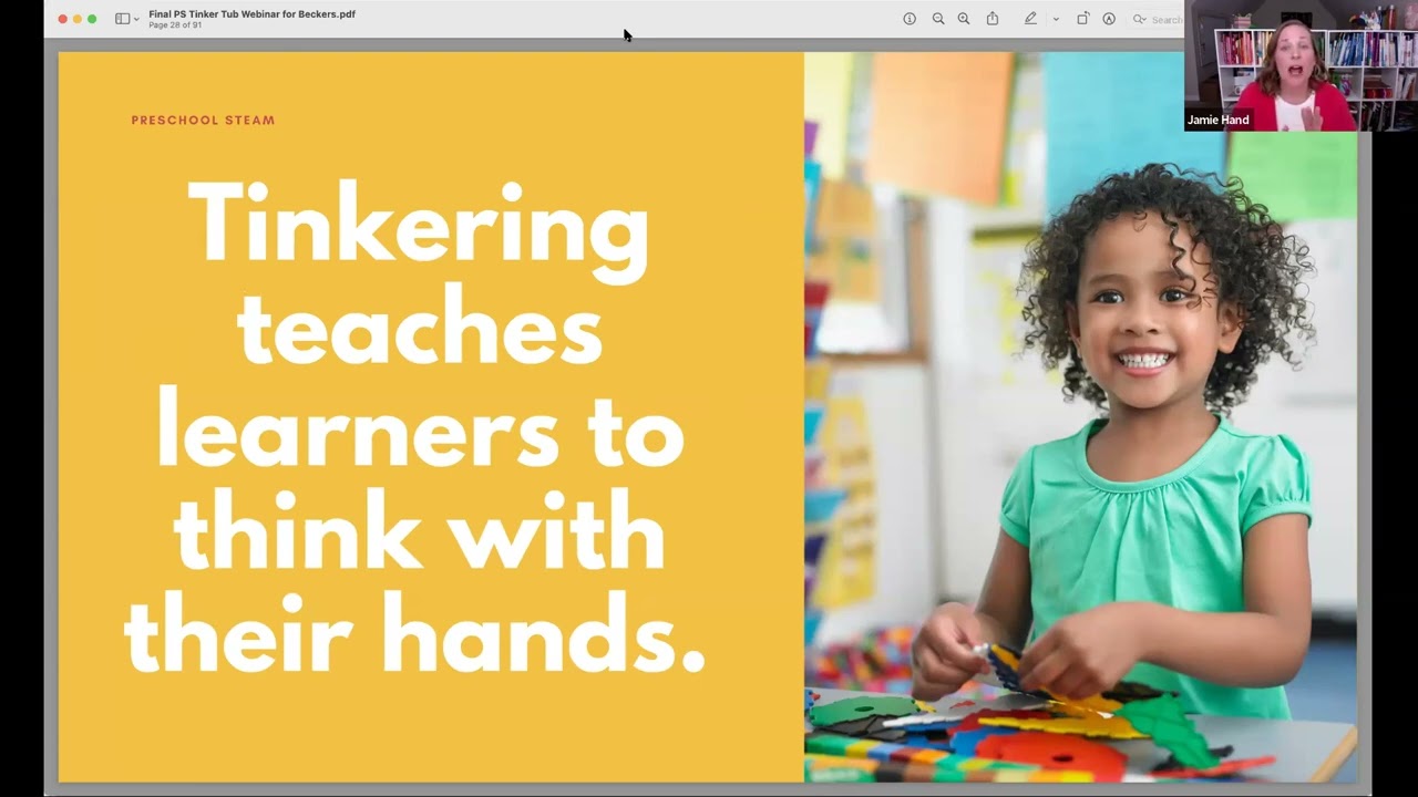 Becker's STEAM Ahead with Tinker Tubs Webinar