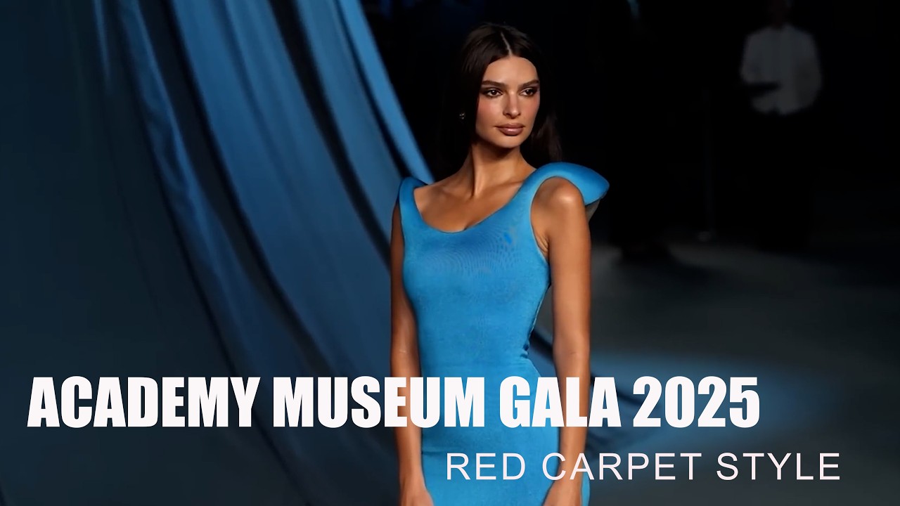 ACADEMY MUSEUM GALA 2025 Red Carpet Style - 4K