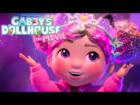 Gabby's Gets a Kitty Gnome Makeover! 🎶 NEW SONG from GABBY'S DOLLHOUSE: THE MOVIE