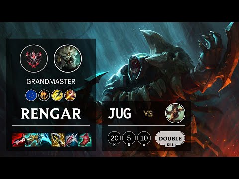 Rengar Jungle vs Nidalee - EUW Grandmaster Patch 11.7