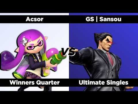 GAMING Weekly #73 - Winners Quarter - Acsor (Inkling) vs. GS | Sansou (Kazuya)