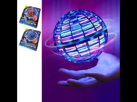 Tik Tok Upgraded Hover Flying Spinner Boomerang Ball Rotating Soaring Orb with LED Lights