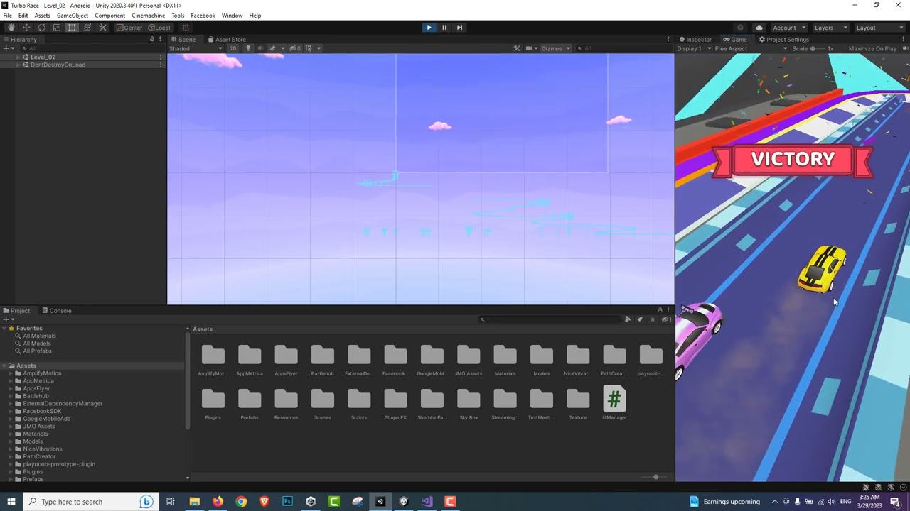 Turbo Race Unity Source Code