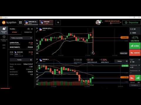Operando IQ Option no Simulador