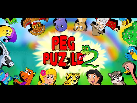 Peg Puzzle 2 Free Kids & Toddlers Shape Puzle Game Video